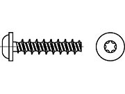 Саморез ART 88202 сталь закал. 3 х 8 оцинк