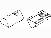 Гайка ART 87011 сталь C M 6 оцинк
