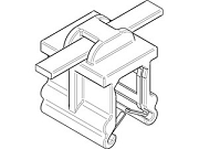 Стяжка ART 82523 полиамид 66 O 4,6 х 150 / 35 черный