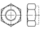 Гайка ISO 10511 нерж. A 2 M 18