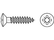 Саморез ART 88095 латунь 3,5 х 25