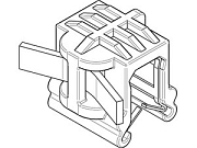 Стяжка ART 82523 полиамид 66 S-A 4,6 х 200 / 45 черный