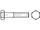 Болт ISO 4014 нерж. A 4 - 80 M 20 х 200
