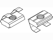 Гайка ART 87013 сталь E M 6 оцинк