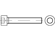 Винт DIN 912 8.8 M 4 х 30 оцинк