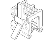 Стяжка ART 82523 полиамид 66 S-Q 4,6 х 200 / 45 черный