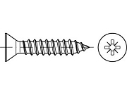 Винт ISO 7050 сталь C 3,5 х 6,5 оцинк