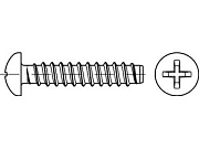 Винт DIN 7981 сталь F 3,5 х 6,5 оцинк