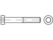 Винт DIN 7984 нерж. A 2 M 3 х 6