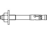 Анкер ART 88561 сталь H M 12 х 100 оцинк