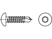 Винт DIN 7504 сталь N 3,9 х 13 оцинк