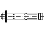 Анкер ART 88584 сталь 12 х 50 оцинк