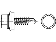 Саморез ART 89812 сталь 4,8 х 35 оцинк