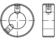 Кольцо DIN 703 сталь 20 х 20 х 40