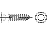 Саморез ART 88312 нерж. A 2 4,8 х 13