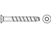 Шуруп ART 88905 сталь закал. B 6 х 50 оцинк