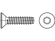 Винт ISO 14586 сталь закал. F 2,9 х 13 оцинк
