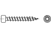 Саморез ART 89014 сталь закал. 6 х 100 оцинк WIROX