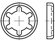 Шайба ART 88496 сталь 13,5 х 21,3 оцинк