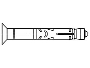 Анкер ART 88594 сталь B 10 х 15 оцинк