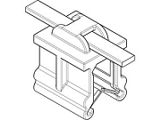 Стяжка ART 82523 полиамид 66 O 4,6 х 200 / 45 черный