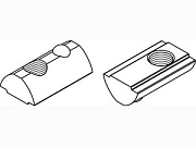 Гайка ART 87012 сталь G M 8 оцинк