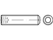 Винт DIN 916 45 H M 4 х 4