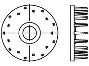 Шайба DIN 1052 ковкий чугун D 13 х 50 оцинк