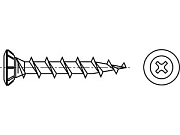 Саморез ART 88188 сталь 4 х 30 оцинк
