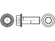 Винт ART 88912 100 (~10.9) M 5 х 20