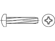 Винт DIN 7516 сталь A M 3 х 8 оцинк
