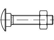 Болт DIN 603 4.6 M 8 х 70