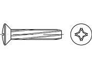 Винт DIN 7516 сталь E M 4 х 10 оцинк